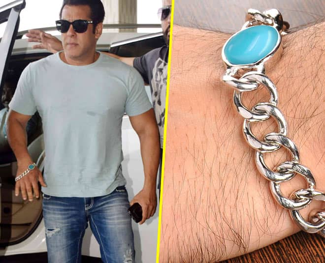 Buy Ricky Salman Khan Being Human Thick Bracelet Silver Plated and  Turquoise Strand Bracelet for Men Silver at Amazonin